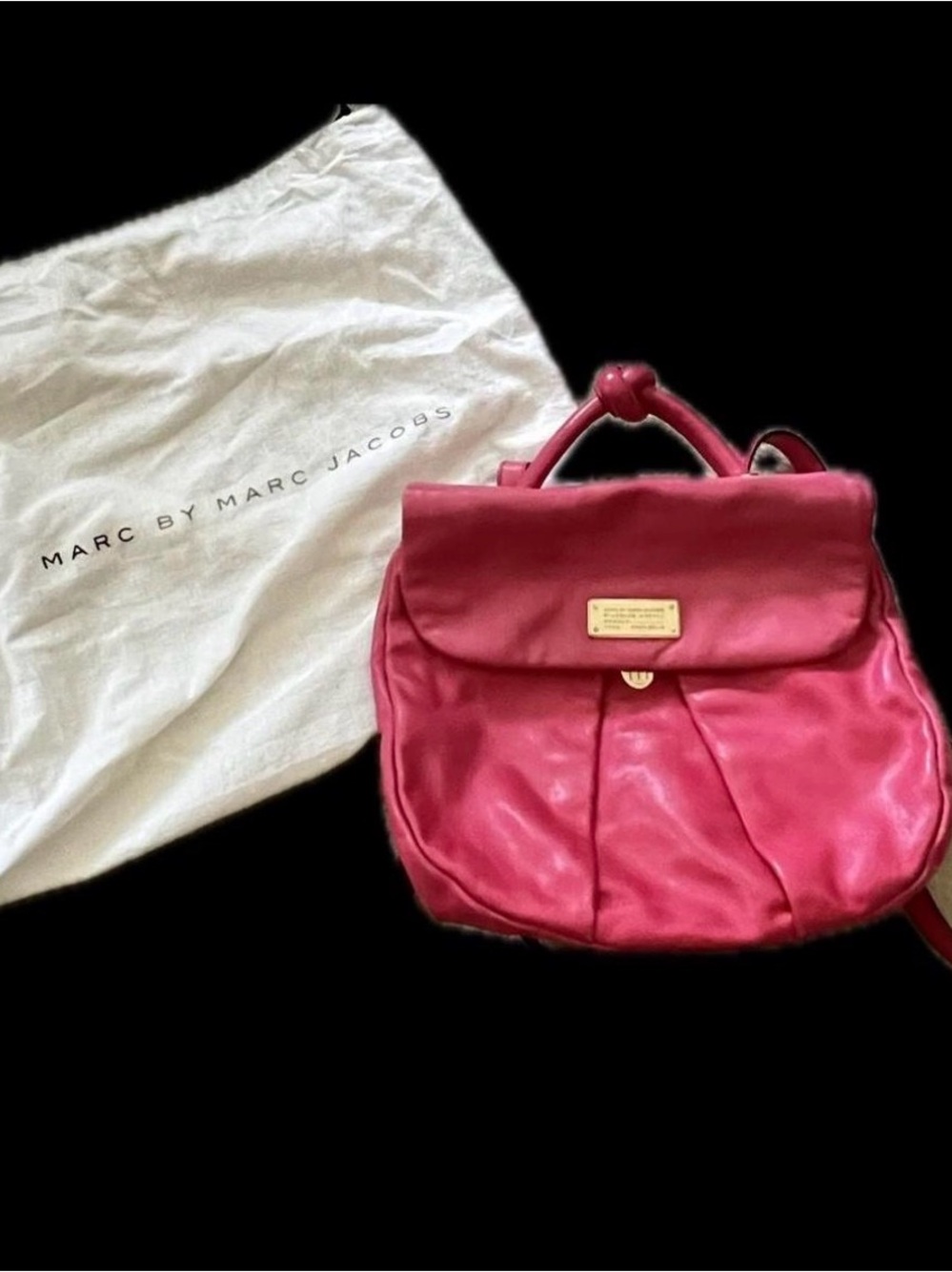 Marc by Marc Jacobs Pink Leather backpack